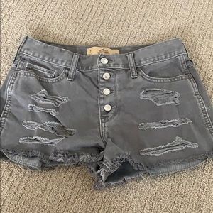 Hollister Co. high rise short shorts
